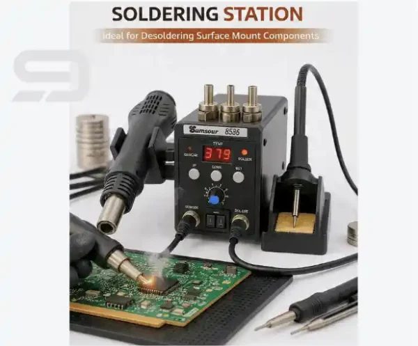 Estación De Soldadura 8586, 700 W, 110 V